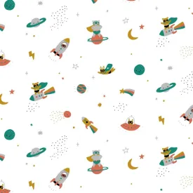 100% Cotton Print - Space
