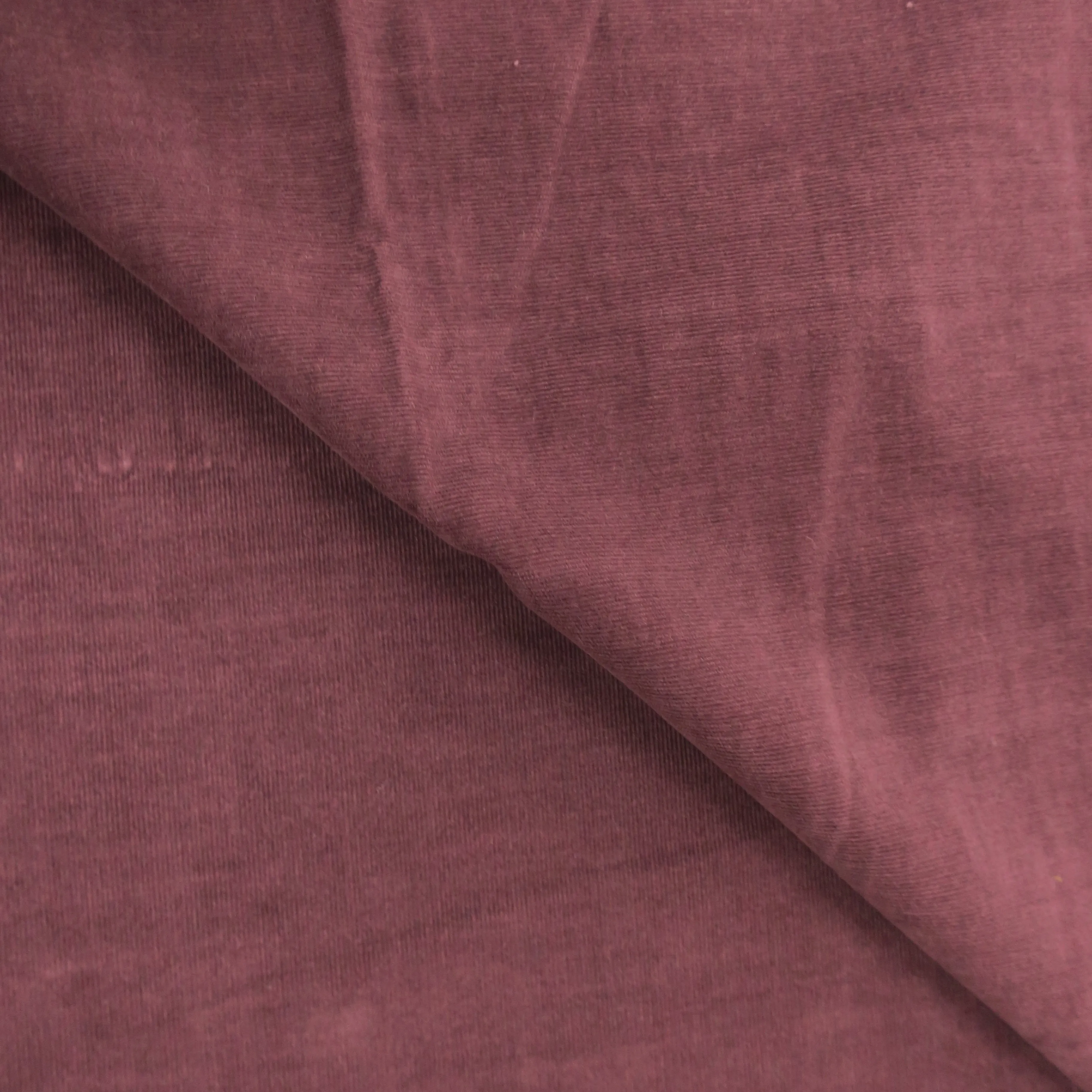 1.40 YDS Matterhorn Plum Solid 100% Cotton Loro Piana Fabric