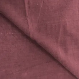 1.40 YDS Matterhorn Plum Solid 100% Cotton Loro Piana Fabric