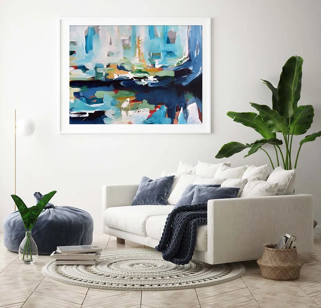 Abstract 357 Framed Art
