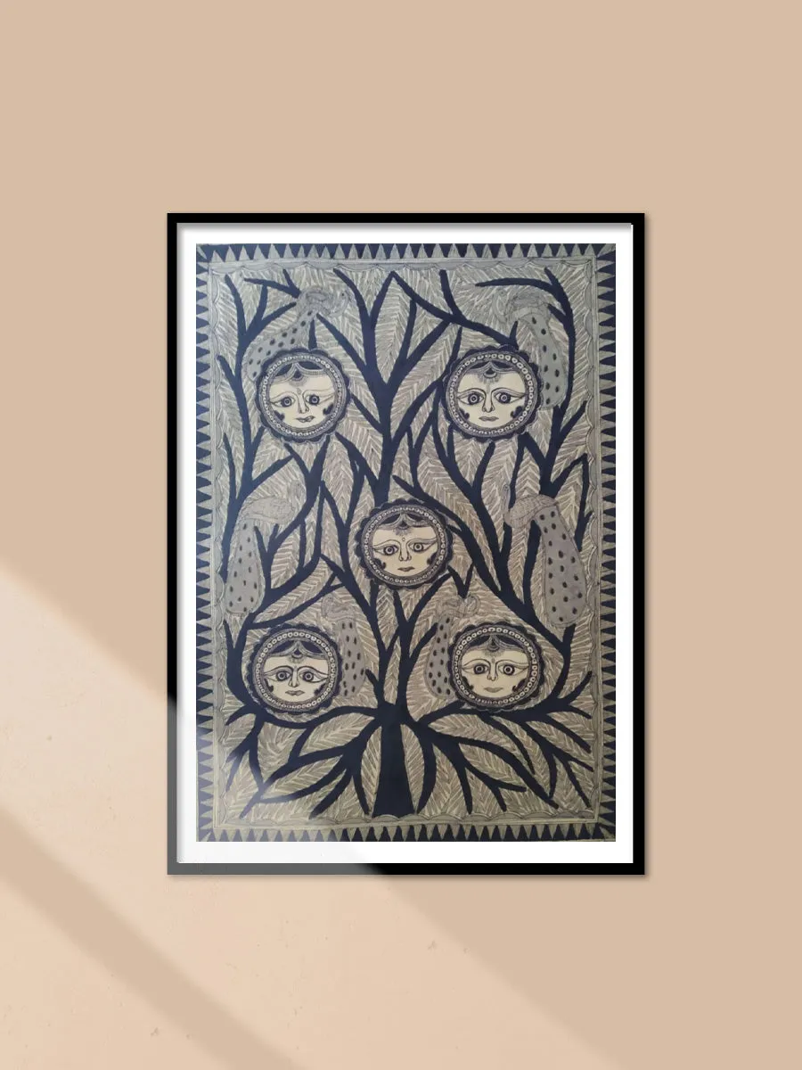 Bandevi in Madhubani by Naina Creation