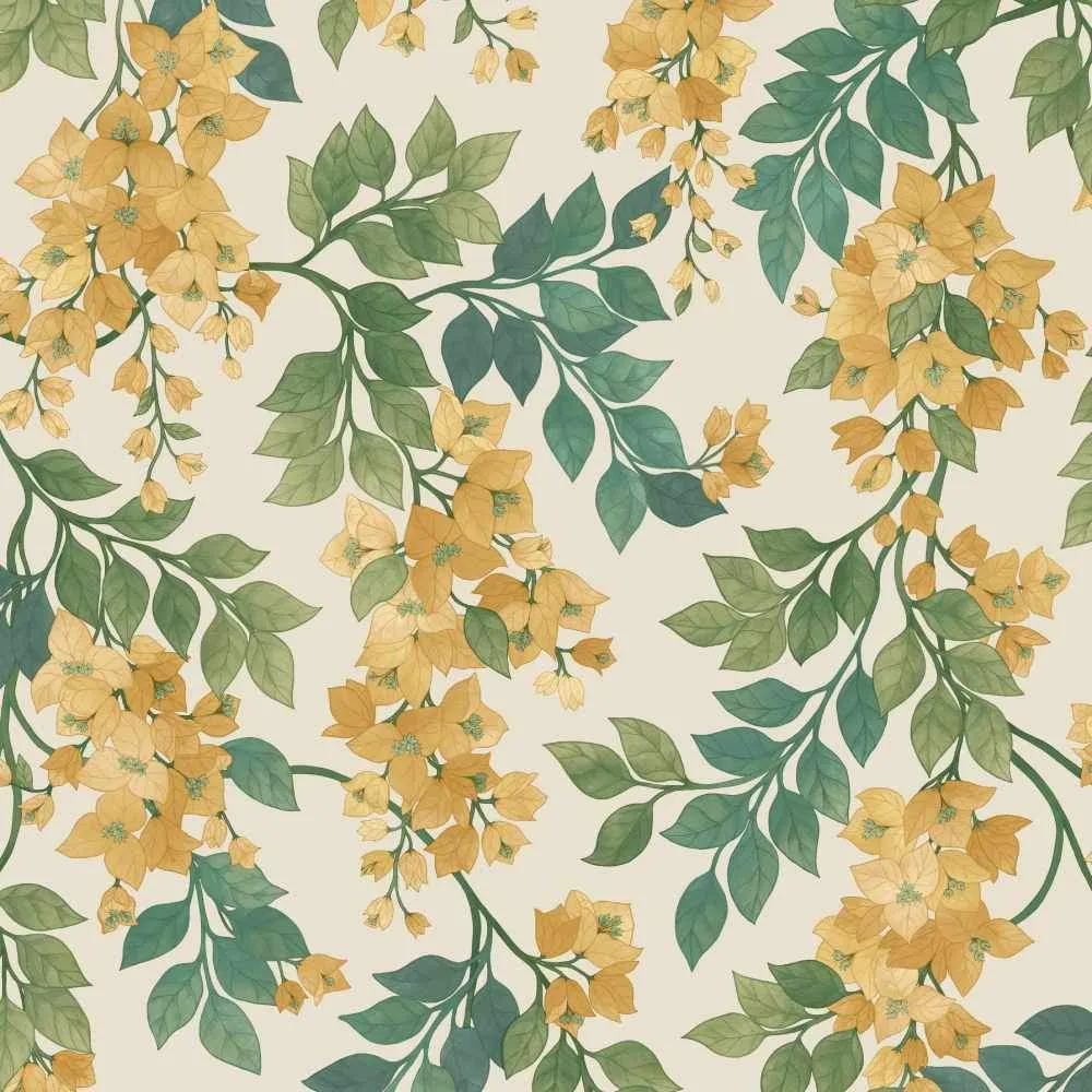 Bougainvillea Wallpaper - Seville Collection - Cole & Son