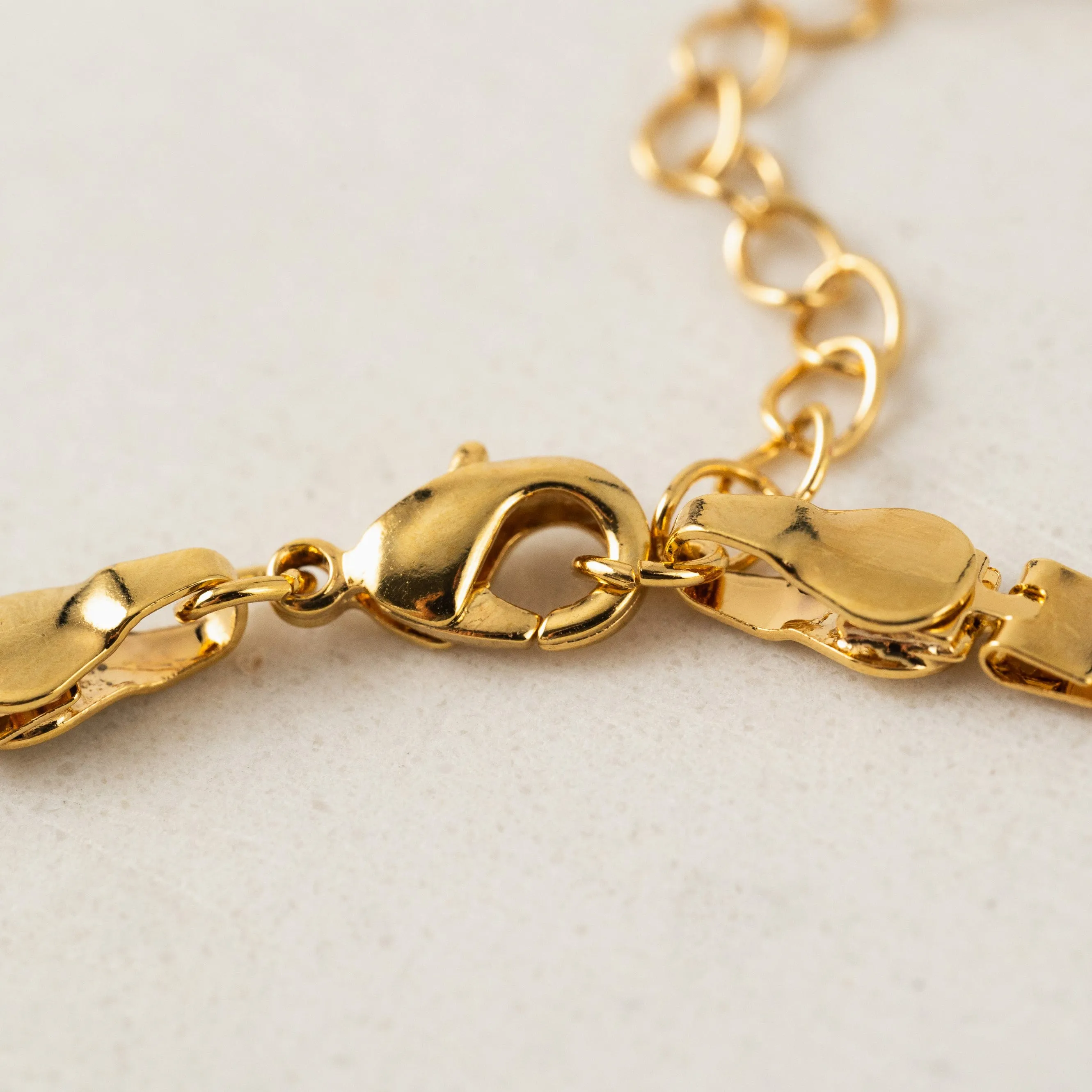 Bowie Chain Bracelet Gold