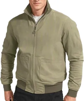 Brad Fury Don Collier Aviator Tanker WWII Military Cotton Bomber Jacket