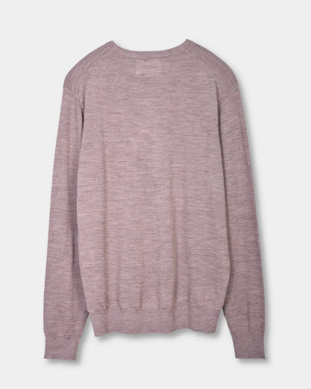 Crewneck Silk/Cashmere - Beige
