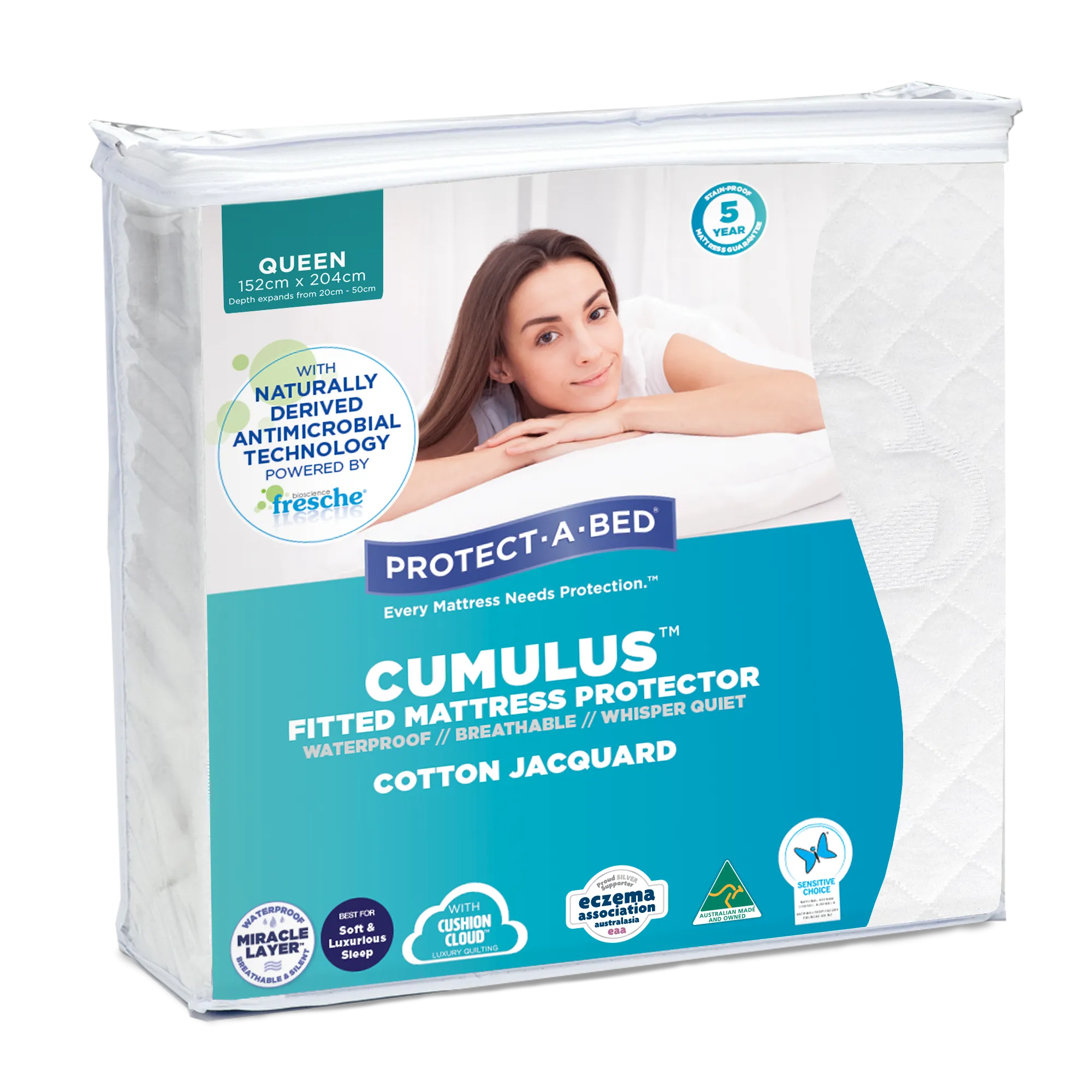 Cumulus Fitted Waterproof Mattress Protector