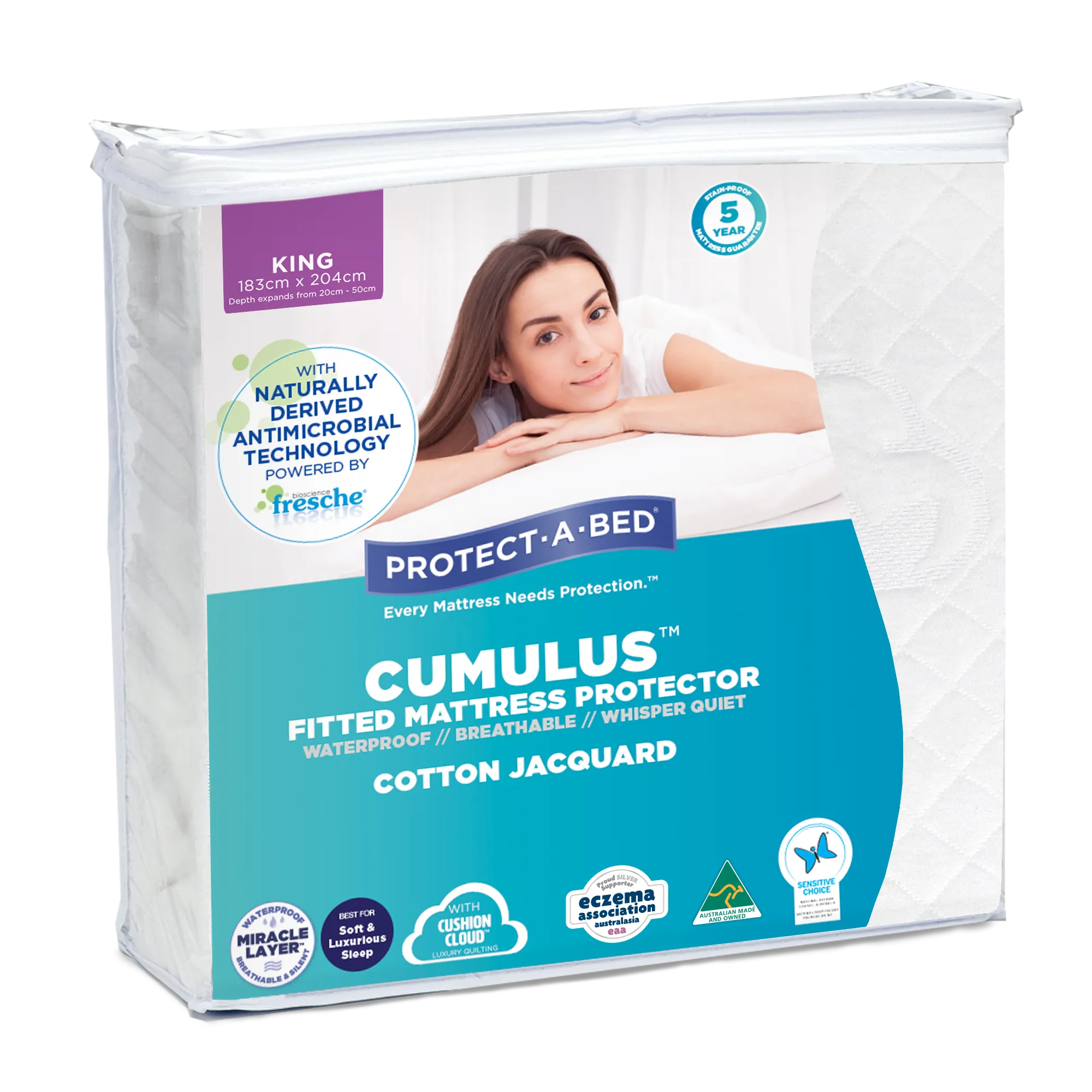 Cumulus Fitted Waterproof Mattress Protector