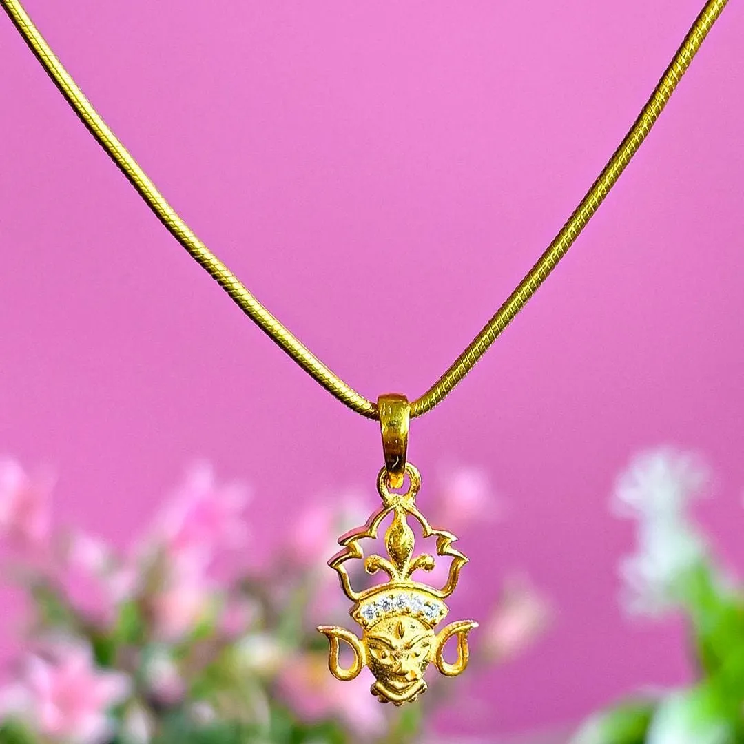 Divine Mata Rani Pendant in 92.5 Sterling Silver