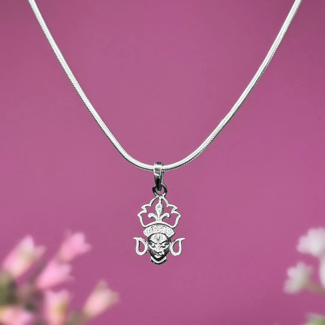 Divine Mata Rani Pendant in 92.5 Sterling Silver