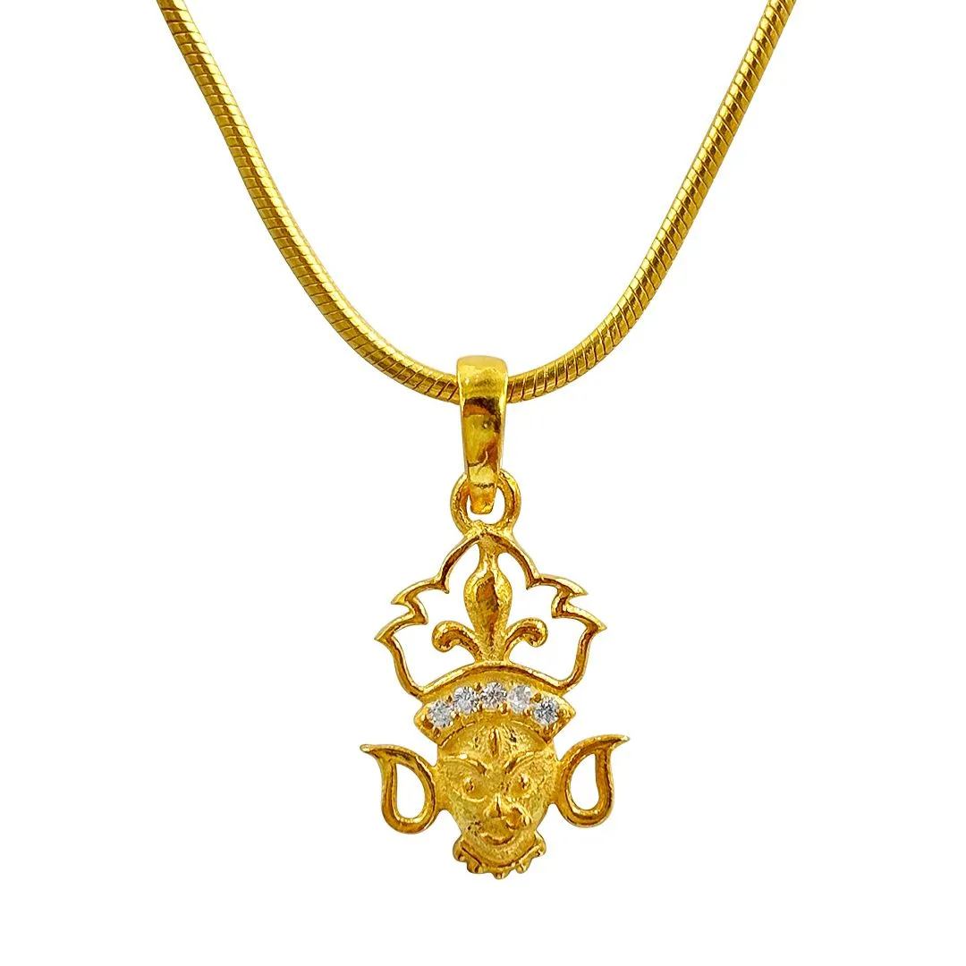Divine Mata Rani Pendant in 92.5 Sterling Silver