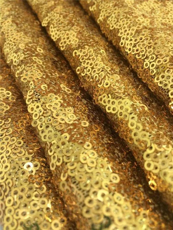 Fabulous Spangle/Glitz  Sequin fabric 54 Inches Fabric Sold By The Yard Runners Dress Tablecloths Decorations