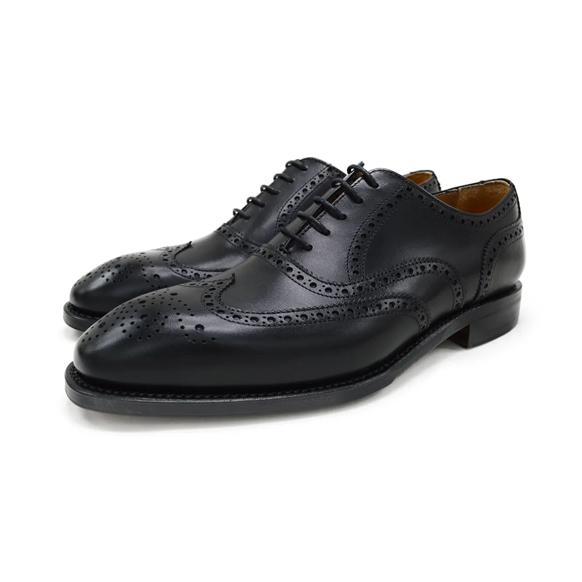 FACTORY SECOND Berwick 1707 Brogue (5215) - Black