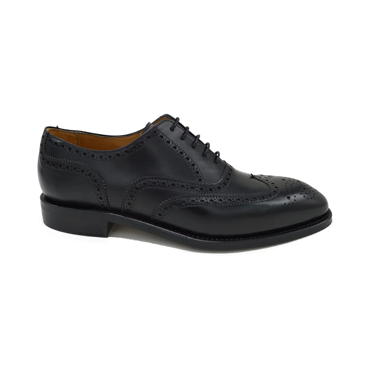 FACTORY SECOND Berwick 1707 Brogue (5215) - Black