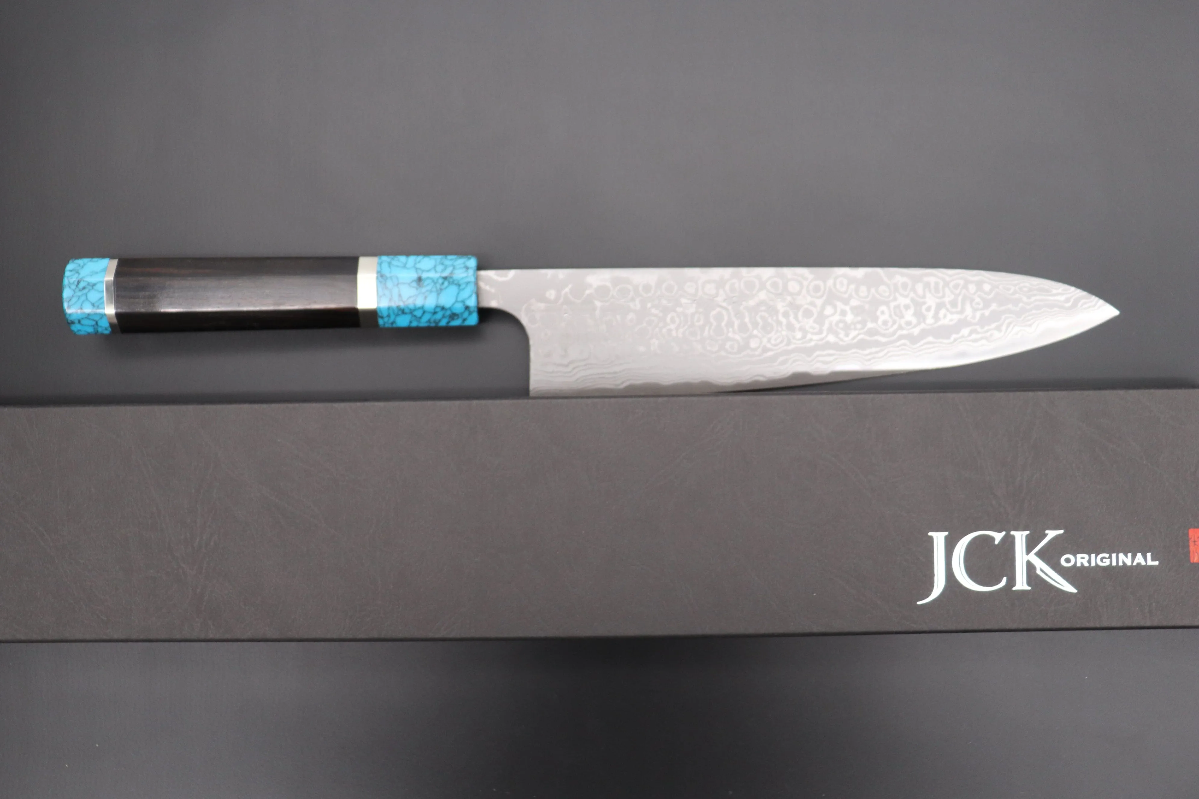 Fu-Rin-Ka-Zan YUTAKA 豊佳 Series Aogami Super Custom Damascus Edition FASYP-29 Wa Gyuto 210mm (8.2 inch)