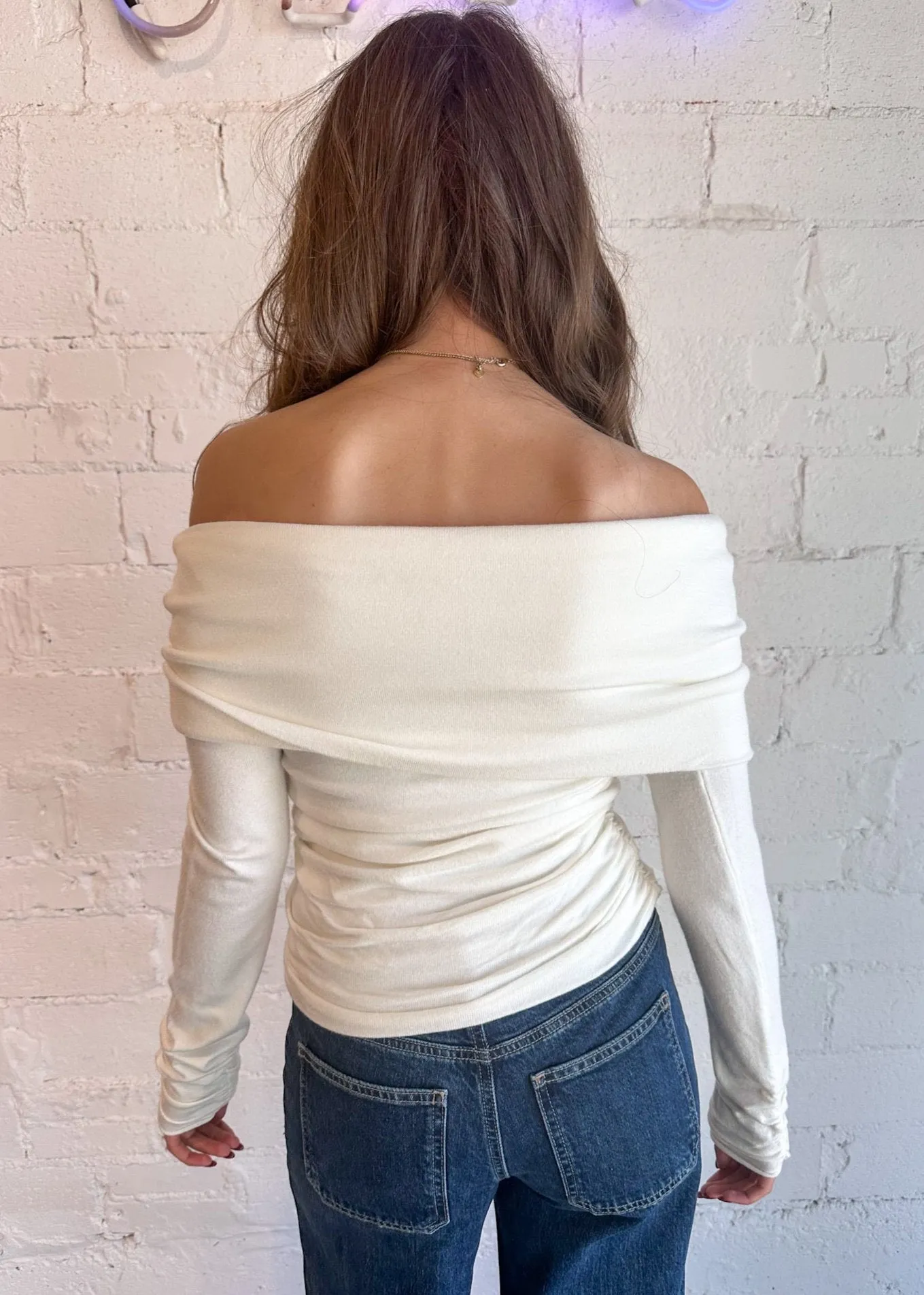 Graceful Gather Long Sleeve Top