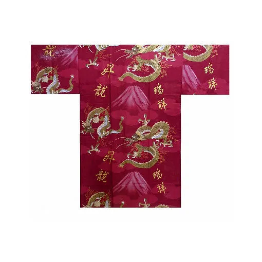 Men's Yukata: Mount Fuji Dragon