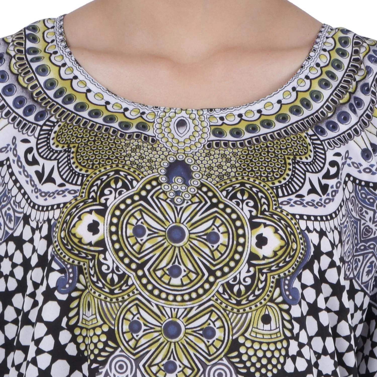 Miss Lavish London Elegant Kaftan Dresses for Women -Plus Size African Dubai & Moroccan Kaftans
