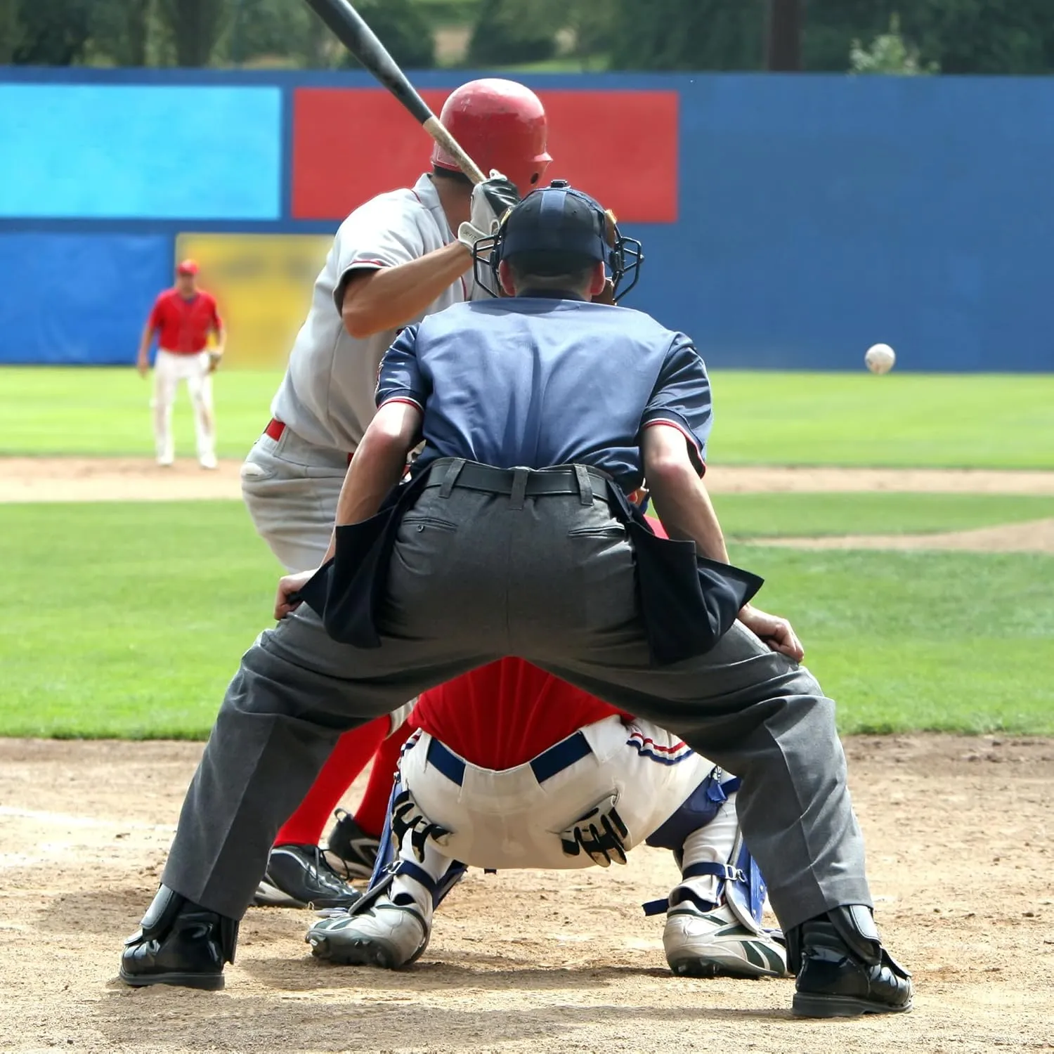 Murray Sporting Goods Short Sleeve Polo Baseball and Softball Umpire Shirt - Sized for Chest Protector