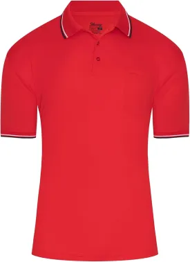 Murray Sporting Goods Short Sleeve Polo Baseball and Softball Umpire Shirt - Sized for Chest Protector