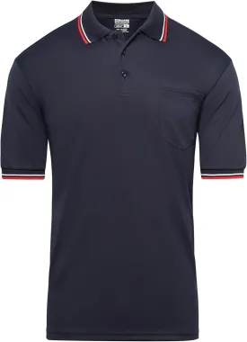 Murray Sporting Goods Short Sleeve Polo Baseball and Softball Umpire Shirt - Sized for Chest Protector