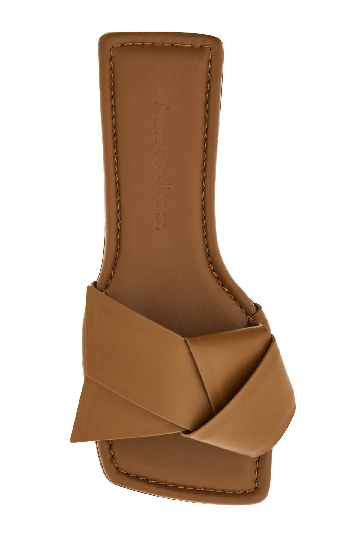 'musubi' slides AD0598 CAMEL BROWN