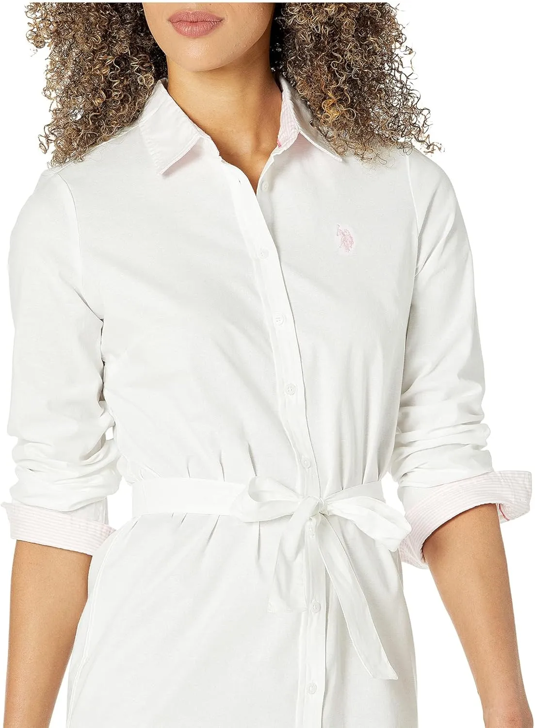 Oxford Dress in Solid Color by U.S. Polo Assn.