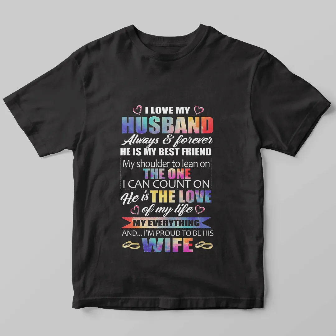 Printed T-Shirts For Wives | Soft Cotton, Stylish Design, Comfortable Fit and Everyday Casual Wear