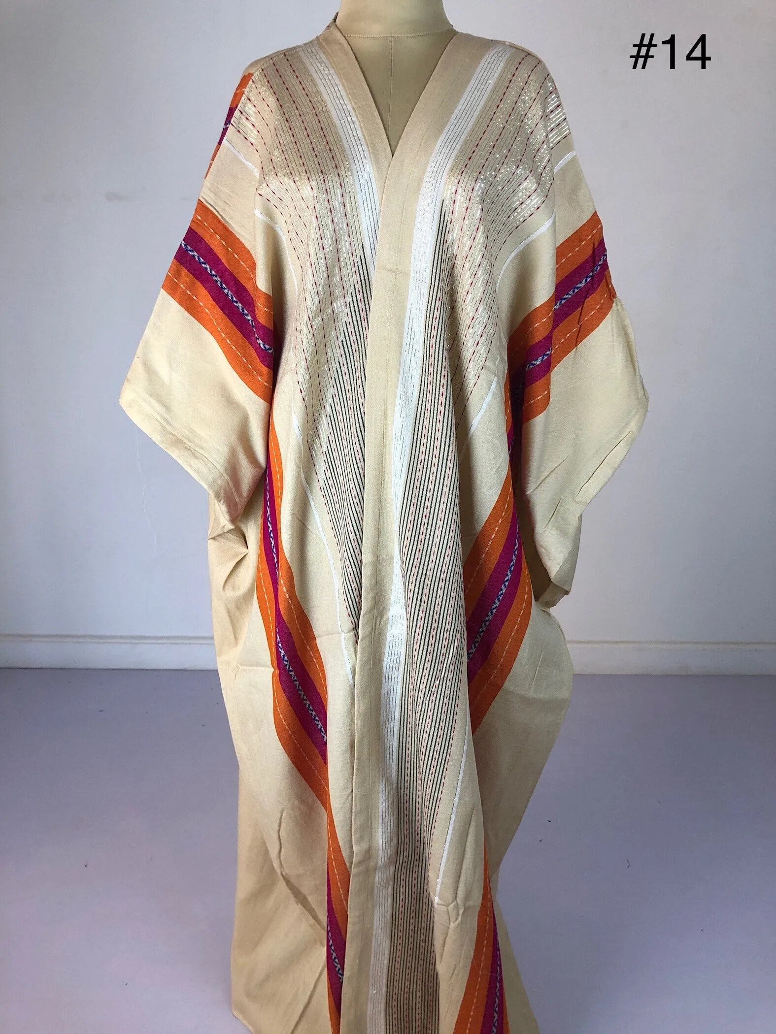 Stunningly Elegant Hand loomed Abaya, White abaya, Wool Kimono, Beige Kimono, Plus size Kimono, Kimono for women, Kimonos, Wool Abaya
