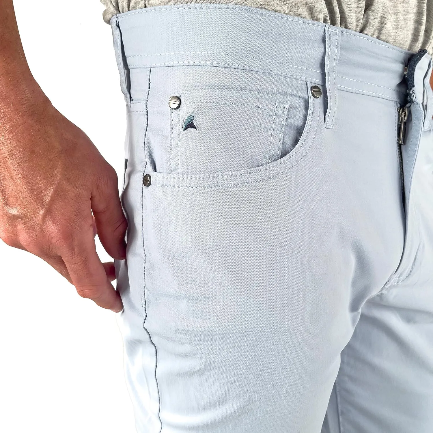 Tailor Vintage Airotec Athletic Fit Cotton/Nylon 5-Pocket Pants