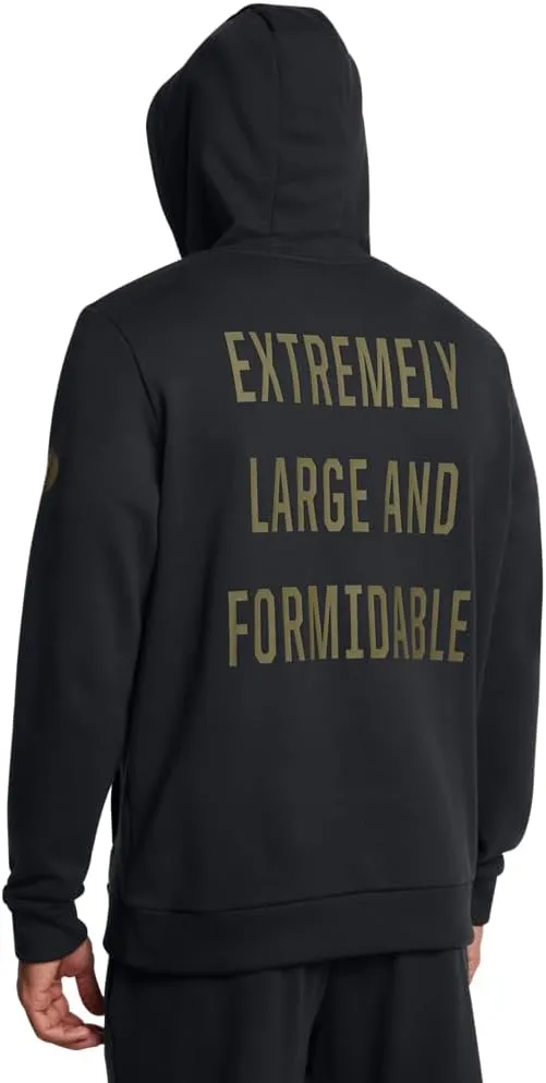 Under Armour Men's Project Rock Red One E.l.f. Hoodie