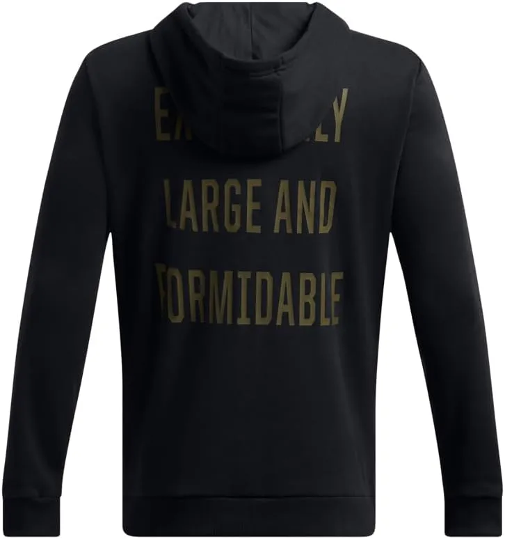 Under Armour Men's Project Rock Red One E.l.f. Hoodie