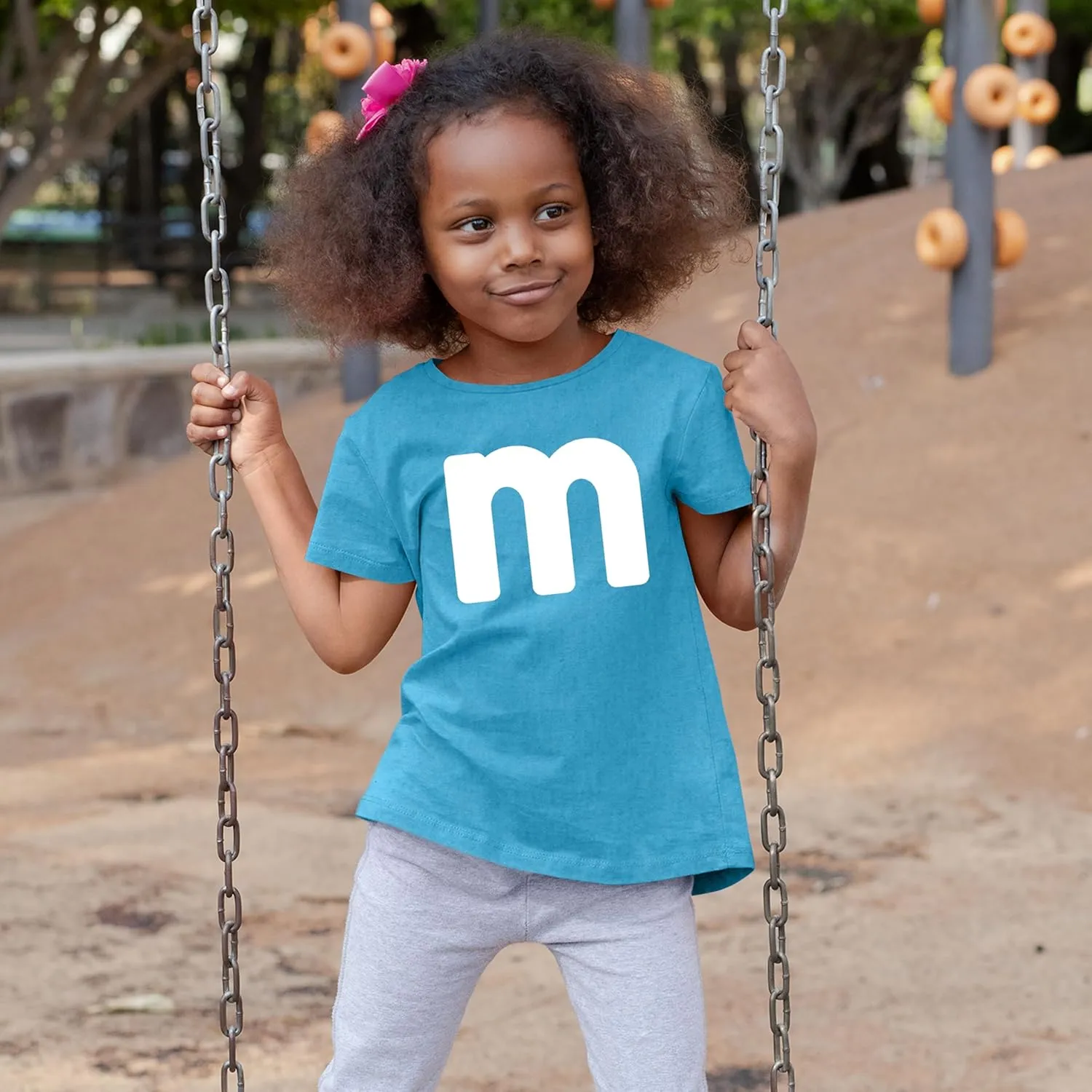Unisex Youth Letter M Halloween Costumes T-Shirt for Boys/Girl | Funny Cool Graphic Tee Shirts Idea