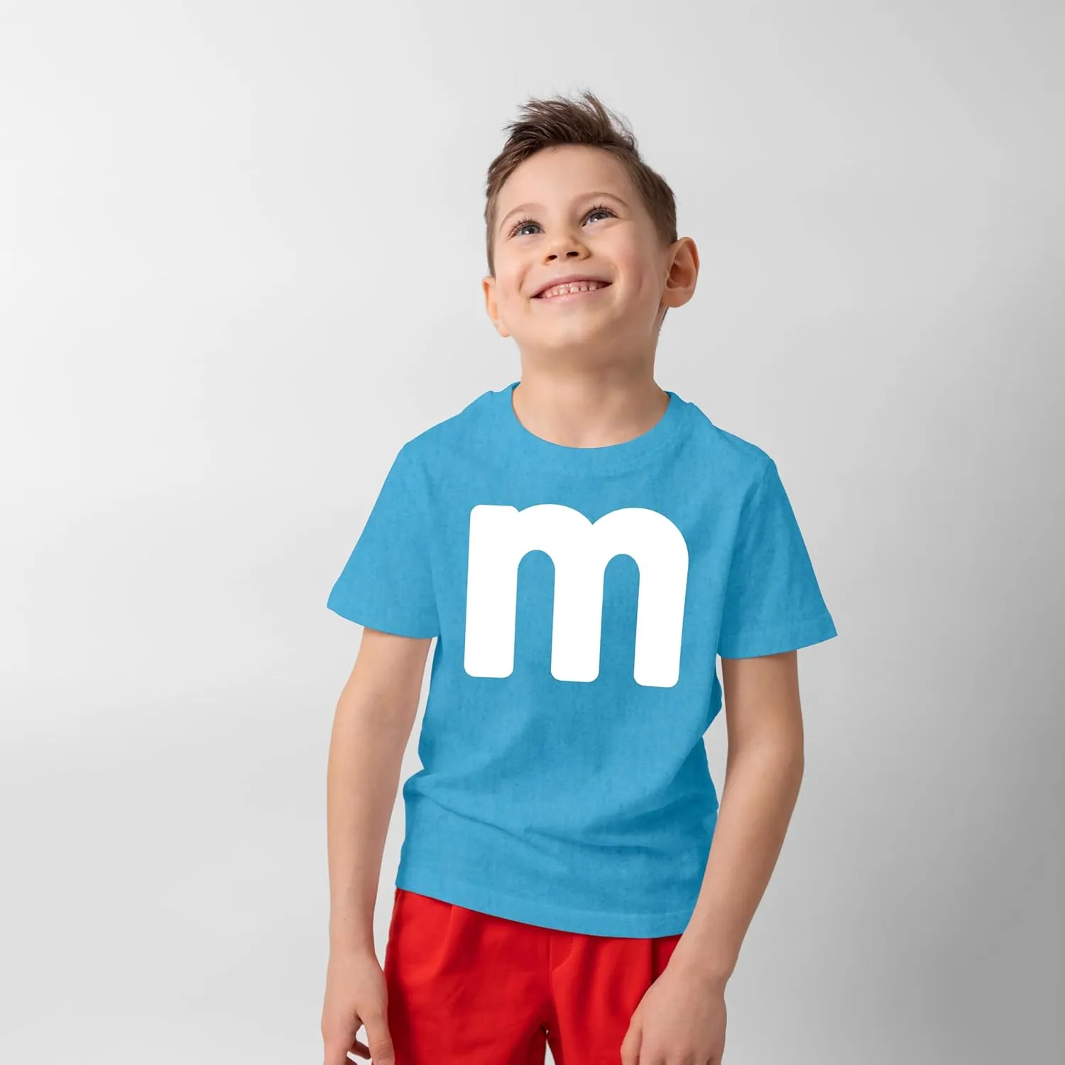 Unisex Youth Letter M Halloween Costumes T-Shirt for Boys/Girl | Funny Cool Graphic Tee Shirts Idea